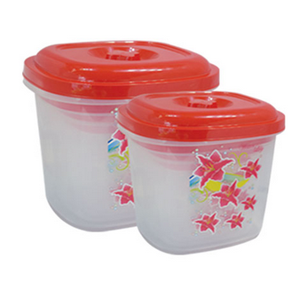 ডায়মন্ড কন্টেইনার ২ পিস সেট(১৬,২৬লিটার)