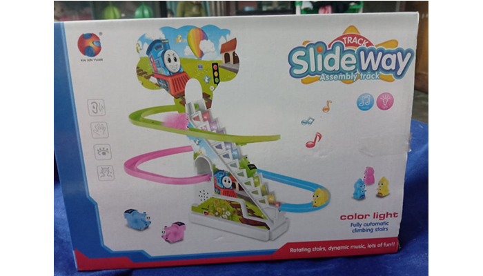 স্লাইড ওয়ে রেস খেলনা ট্র্যাক করুন