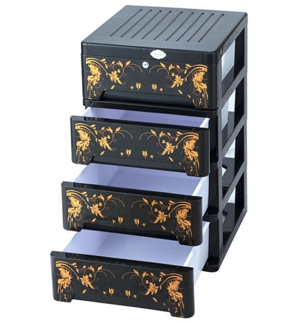 Amass Closet 4 Drawer - Gold