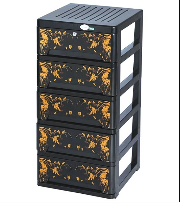 Amass Closet 5 Drawer -Gold