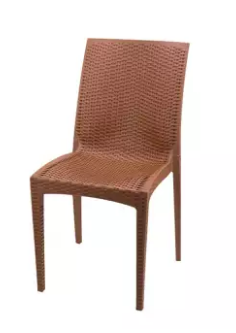 Caino Armless Chair- Eagle Brown